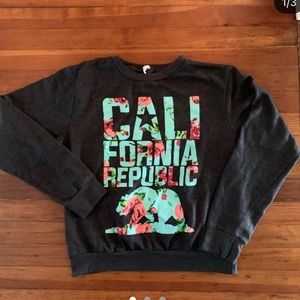 California republic crewneck
